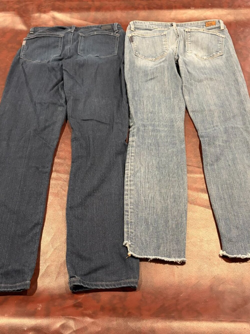 Lot of TWO pairs of Paige jeans, 27 inch waist - Picture 9 of 10